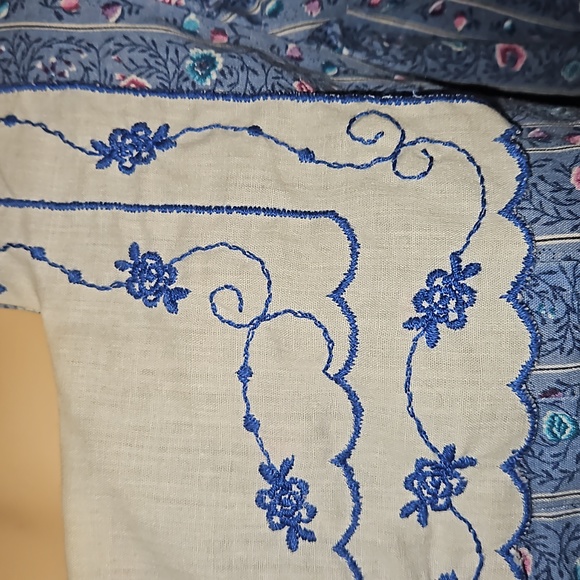 Vintage | JC Penny House Dress / Lounge Dress / Gown | Size 18 - Picture 5 of 12